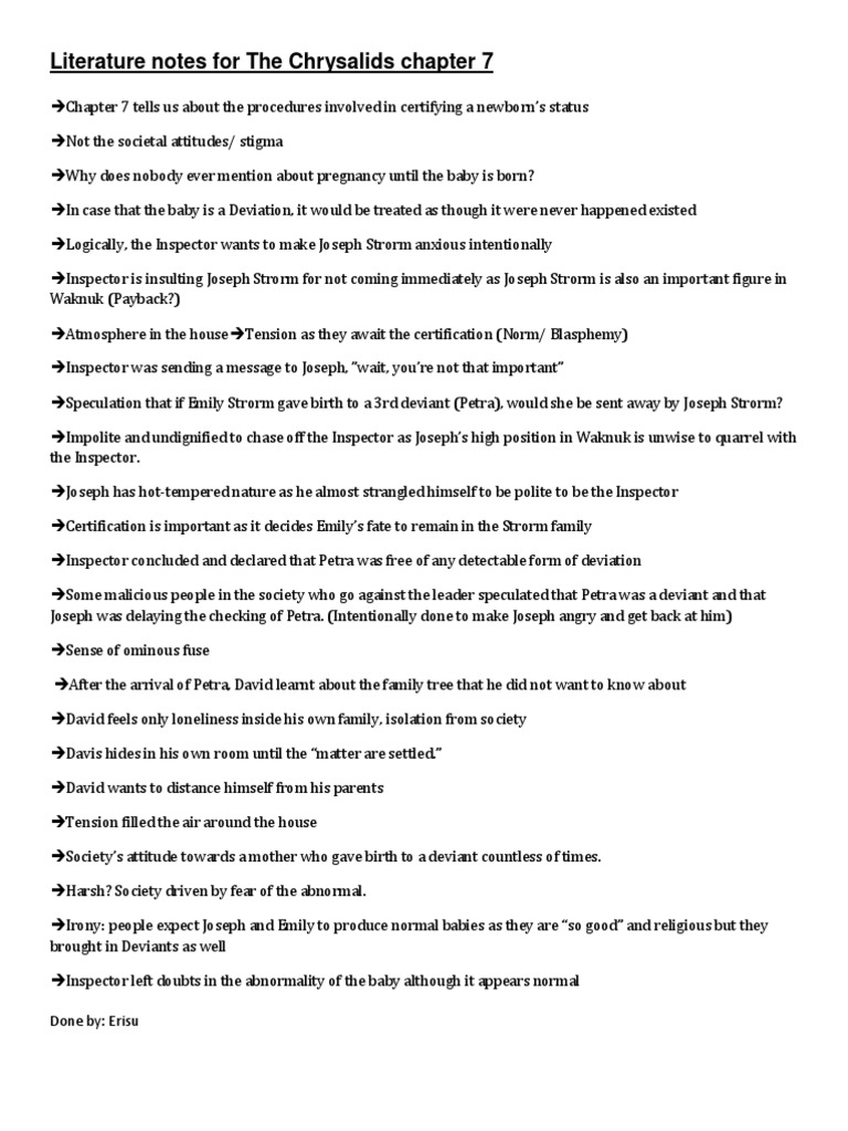 Chapter 7 Analysis: Joseph Strorm's Dilemma | PDF