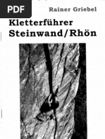 Kletterfuehrer Steinwand Rhon