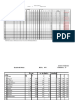 Modelo - Planilha de Notas