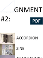 Accordion Zine Chronology