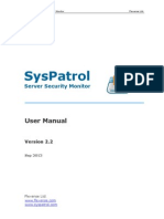 SysPatrol Server Security Monitor