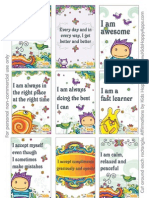 Daily Affirmation Cards For Kids