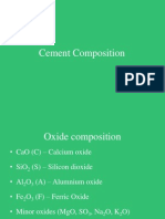 2. Cement Composition and Special Cements - Part 1