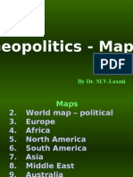 Geopolitics - Maps: by Dr. M.V.Laxmi