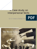 A Case Study On Interpersonal Skills