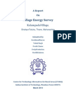 Village Energy Survey KalampadaVillage, ShahpurTaluka, Thane, Maharashtra