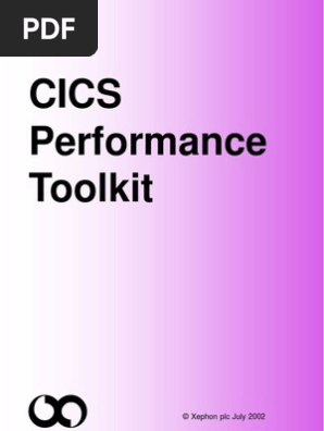 Cics Performance Toolkit Pdf Computer Data Digital Technology