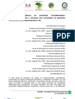 A QUESTÃO AMBIENTAL NA SOCIEDADE CONTEMPORÂNEA  APONTAMENTOS SOBRE A SITUAÇÃO DOS CATADORES DE MATERIAIS RECICLÁVEIS COOPERADOS EM NATAL- RN