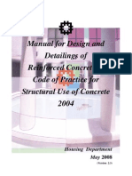 Manual for Design and.detailings.of.Reinforced.concrete.to.Code. of.practice.for.Structural.use.of.concrete.2004