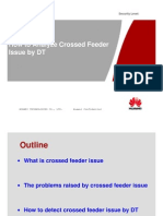 Analyze Crossed Feeder Issue by DT