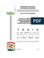 Estudio Numerico de La Corrida de Diablos Para El Mantenimiento de La Producion en Oleoductos (Tesis)