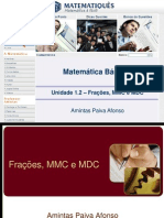Unidade 01.2 - Frações, MMC e MDC