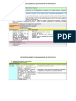 Estrategia Elaboracion de Proyectos