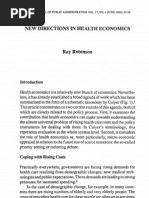 Download New Direction in Health Economics by Apollo Institute of Hospital Administration SN16511647 doc pdf