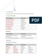 Time Expressions