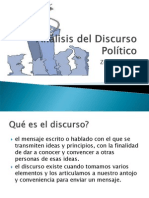 Analisis Del Discurso Politico One to Use