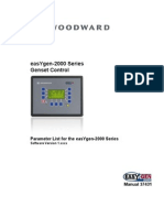 EG2000 Series Parameter