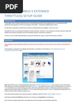 Aerosoft Airbus X Extended Throttle (S) Setup Guide