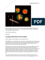 Counting White Blood Cells at Home @caltech - Edu