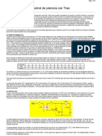 Control de Potencia Con Triac PDF