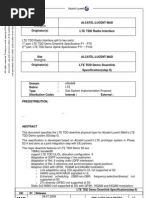 LTE TDD Radio Interface