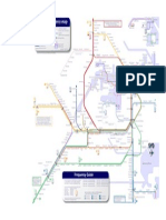 Sydney Rail & Ferry Map: Frequency Guide