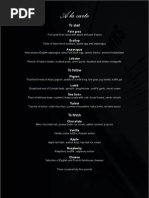 3-Course Menu Selection Guide | PDF
