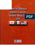 Sistema de Clasificación Industrial de América Del Norte SCIAN 2002