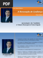 Candidatos do PSD/Açores à Câmara Municipal de Ponta Delgada