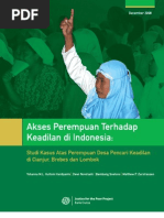 Download Akses Perempuan Terhadap Keadilan Di Indonesia by Tarlen Handayani SN16518206 doc pdf