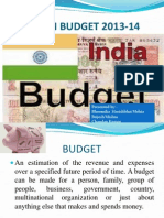 Union Budget 2013-14 New