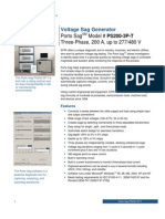 Porto Sag PS200-3P-T Spec Sheet