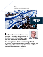 The Israeli Spring: by Victor Davis Hanson