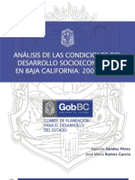 Analisis de Condiciones Del Desarrollo Socieconomico