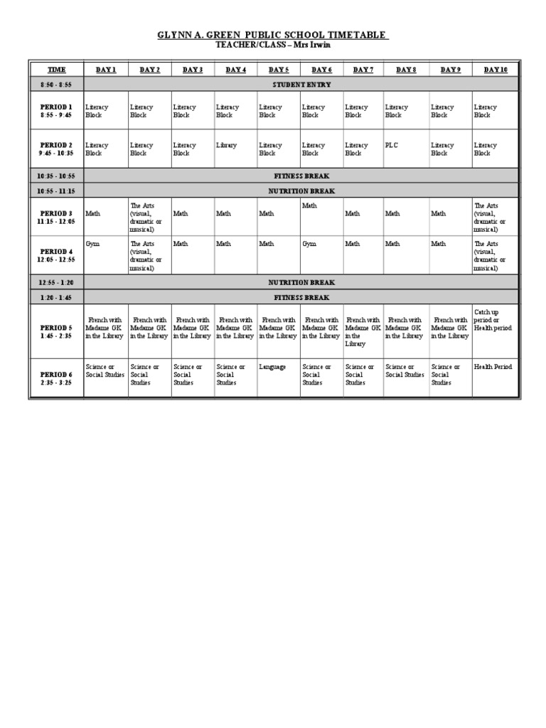 grade-6-timetable-pdf