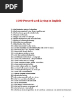 Download 1000 English Proverb  Saying in English by Mr doody SN16522337 doc pdf