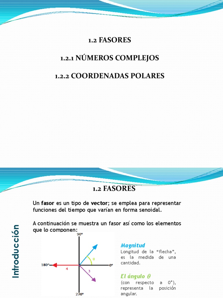 Present Ac I On Fa Sores Numero Complejo Olas