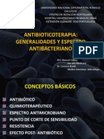 ANTIBIOTICOTERAPIA jornada