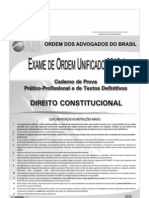 Prova Subjetiva de Constitucional 2010 1