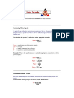 Motor Formula