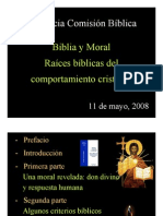 Biblia y Moral Intercatedras 2011
