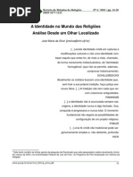 a identidade e religião