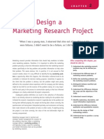 How to design a Marketing Project