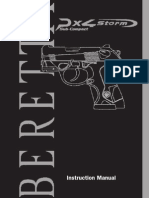 Beretta PX4 Storm Subcompact User Manual