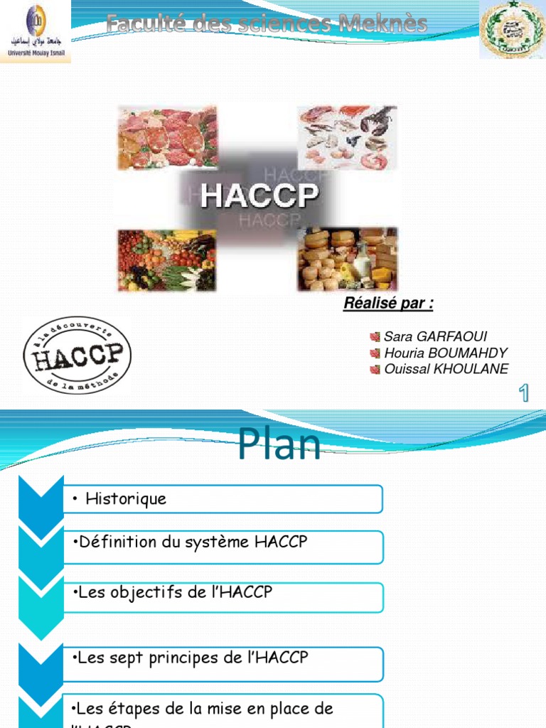 HACCP Biscuit A Pate Dur PDF Analyse des dangers et points