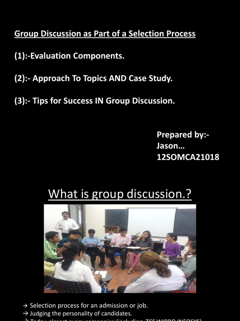 Group Discussion Selection Process Guide | PDF | Case Study | Leadership