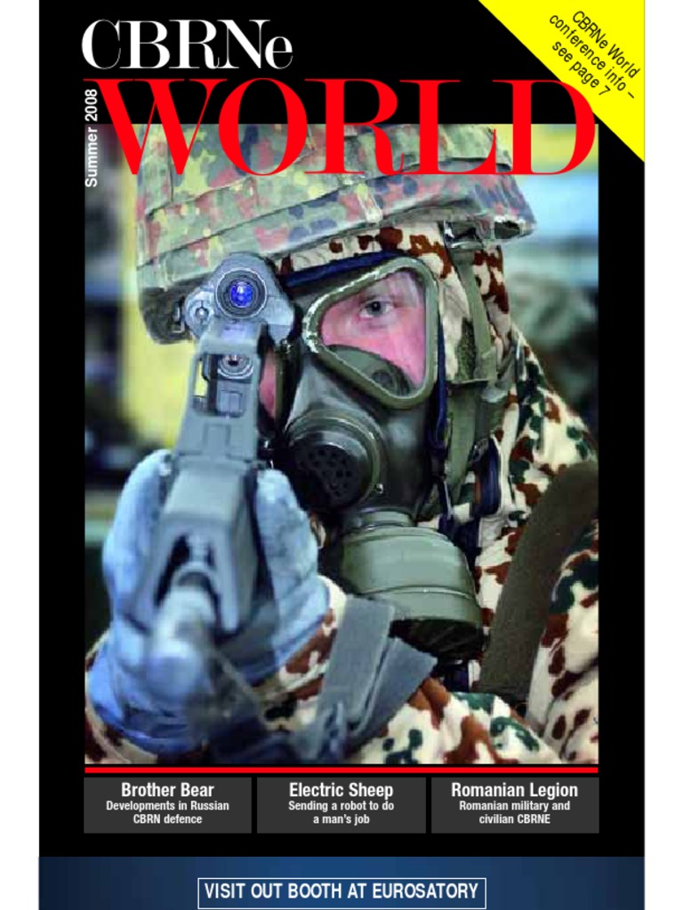 CBRNe World Summer 2008 PDF, PDF, Cbrn Defense