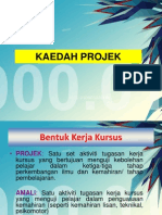 KAEDAH PROJEK