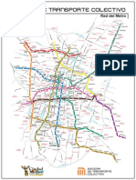 Mapa metro D.F