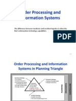 Order Processing and Information Systems in Logistics